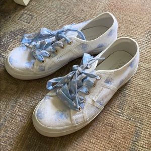 Love Shack Fancy x Superga Floral Sneakers